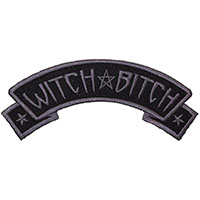 Witch Bitch Arch Embroidered Patch by Kreepsville 666 (ep100)