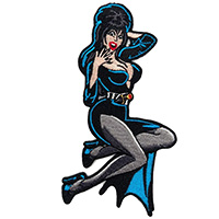 Elvira Bat Woman Patch by Kreepsville 666 (ep619)