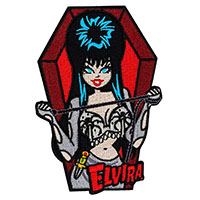 Elvira Coffin Spiders Patch by Kreepsville 666 (ep619)