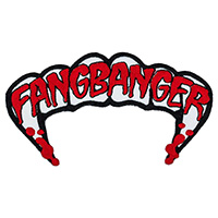 Fangbanger Teeth Embroidered Patch by Kreepsville 666 (EP850)