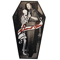 Vincent Price Skeleton Coffin Dance Embroidered Patch by Kreepsville 666 (EP974)