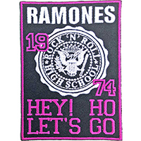 Ramones- Rock N Roll High School embroidered patch (ep1168)
