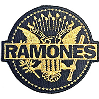 Ramones- Eagle (Gold) embroidered patch (ep1170)