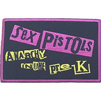 Sex Pistols- Anarchy In The Pre-K embroidered patch (ep1187)