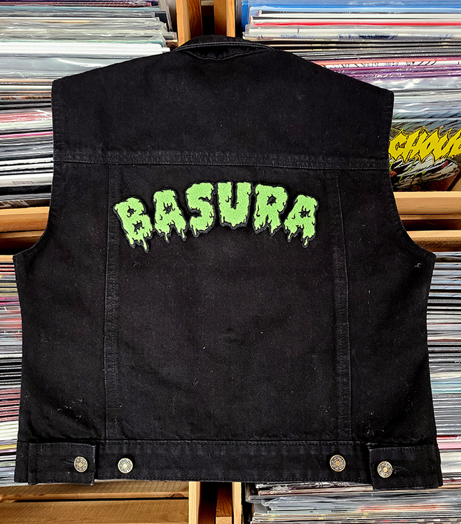 Basura Embroidered Back Patch by Mood Poison