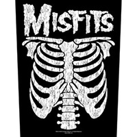 Misfits- Skeleton Back Patch (bp40)