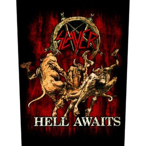 Slayer- Hell Awaits Sewn Edge Back Patch (bp100)