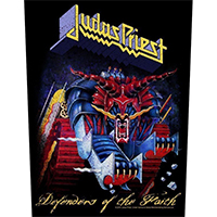 Judas Priest- Defenders Of The Faith Sewn Edge Back Patch (bp55)