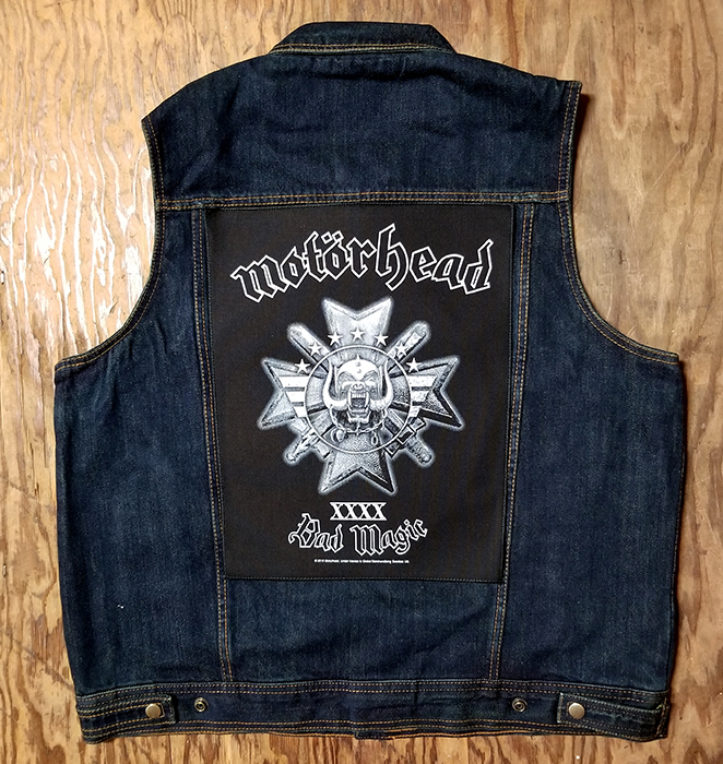 Motorhead- Bad Magic Sewn Edge Back Patch (bp118)