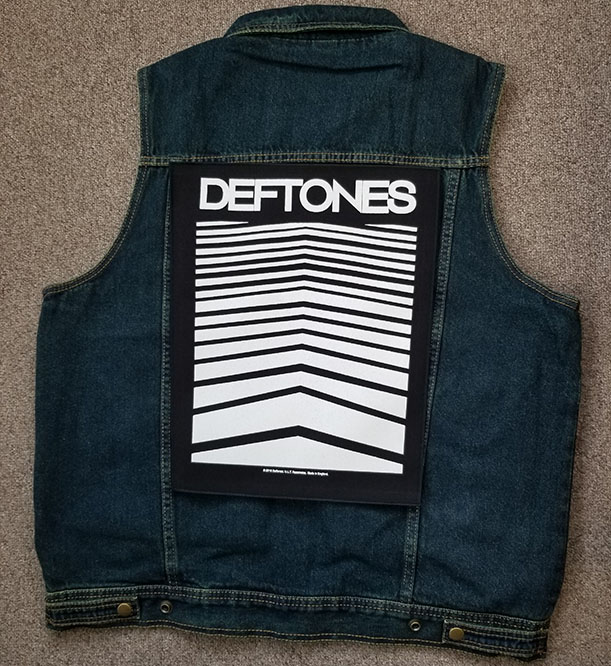 Deftones- Logo Sewn Edge Back Patch (bp43)