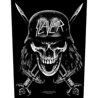 Slayer- Wehrmacht Sewn Edge Back Patch (bp107)