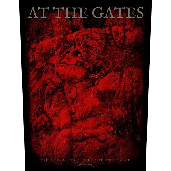 At The Gates- To Drink From The Night Itself Sewn Edge Back Patch (bp157)