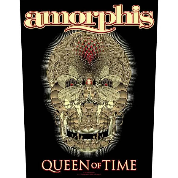 Amorphis- Queen Of Time Sewn Edge Back Patch (bp103)