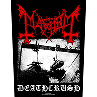 Mayhem- Deathcrush Sewn Edge Back Patch (bp245)