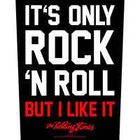 Rolling Stones- It's Only Rock N Roll But I Like It Sewn Edge Back Patch (bp248)