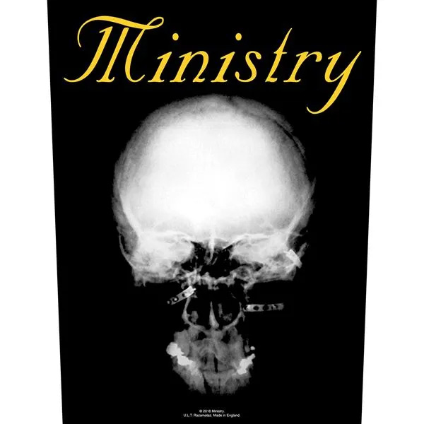 Ministry- The Mind Is A Terrible Thing To Taste Sewn Edge Back Patch (bp160)