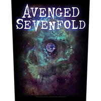 Avenged Sevenfold- Nebula Skull Sewn Edge Back Patch (bp162)