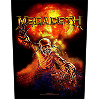 Megadeth- Nuclear Sewn Edge Back Patch (bp256)