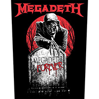Megadeth- Forever Sewn Edge Back Patch (bp257)