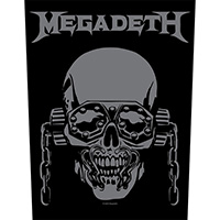 Megadeth- Vic Rattlehead Sewn Edge Back Patch (bp258)