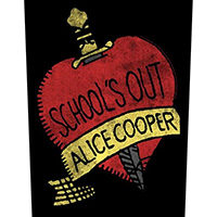 Alice Cooper- School's Out Sewn Edge Back Patch (bp170)