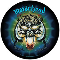 Motorhead- Overkill (Round) Sewn Edge Back Patch (bp209)