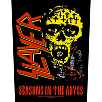 Slayer- Seasons In The Abyss Sewn Edge Back Patch (bp264)