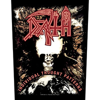 Death- Individual Thought Patterns Sewn Edge Back Patch (bp268)