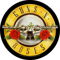 Guns N Roses- Bullet Sewn Edge Back Patch (bp265)