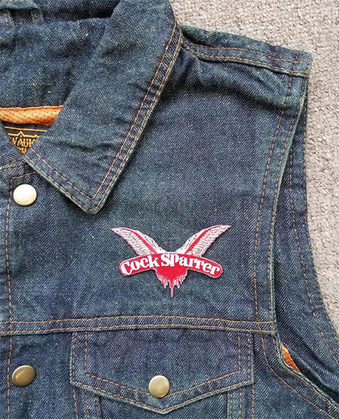 Cock Sparrer- Wings embroidered patch