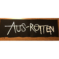 Aus Rotten- Logo cloth patch (cp304)