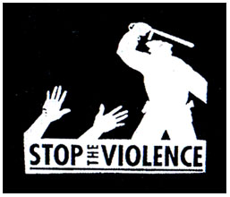 Stop The Violence cloth patch (cp838)
