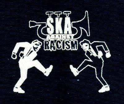 Ska Against Racism cloth patch (cp857)