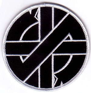 Crass- Symbol embroidered patch
