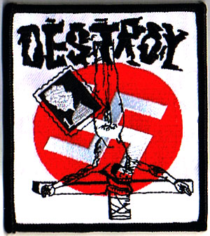 Destroy Embroidered Patch