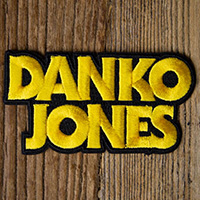 Danko Jones- Logo embroidered patch (ep164) (Import)