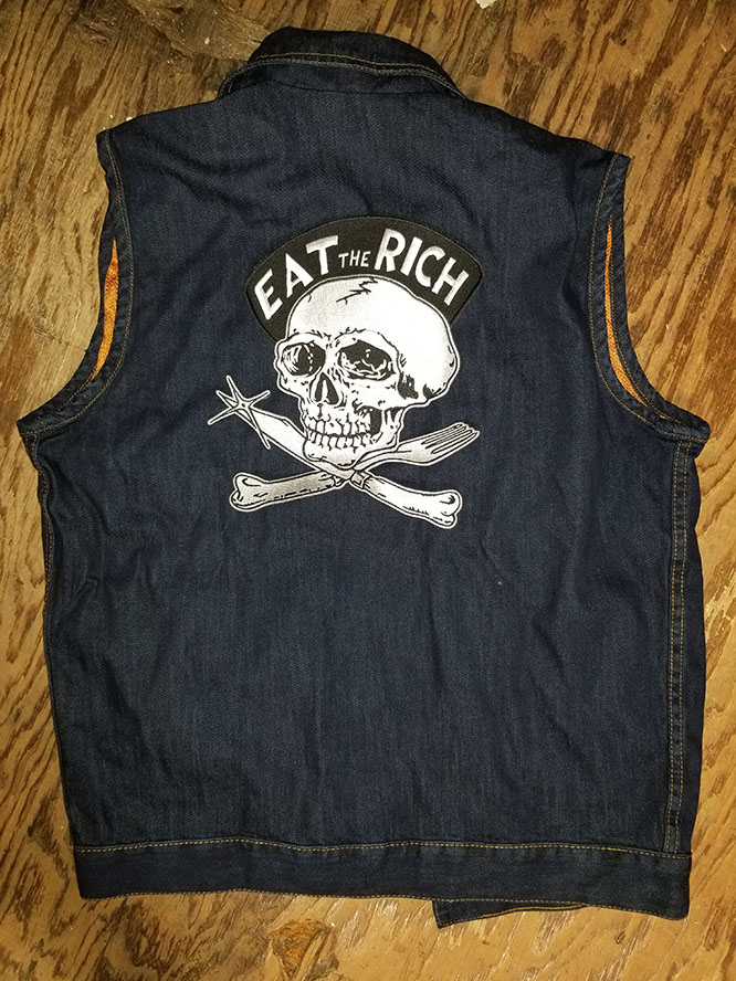 Back Patches, Badges & Studs