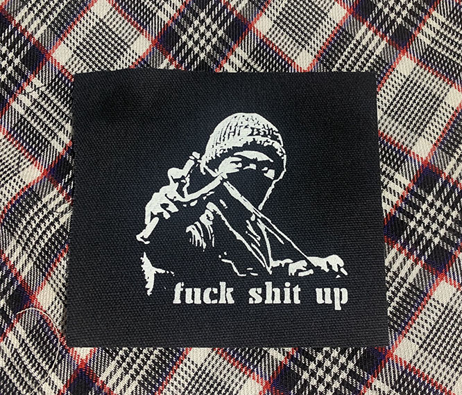 Fuck Shit Up cloth patch (cp103)
