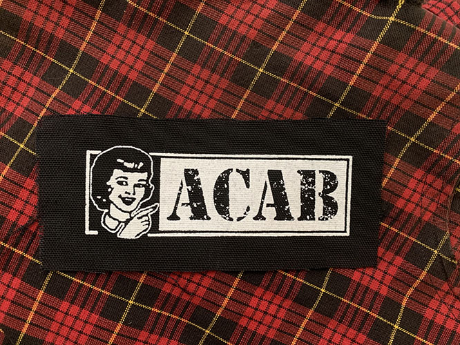 ACAB cloth patch (cp150)