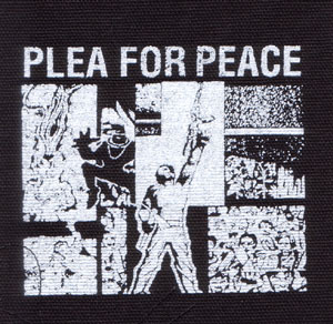 Plea For Peace cloth patch (cp557)