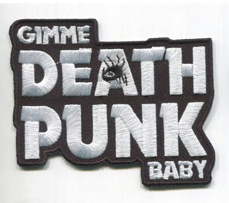 Gimme Death Punk Baby Embroidered Patch