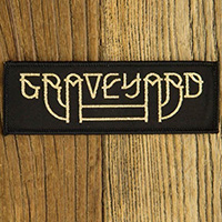 Graveyard- Gold Logo woven patch (ep152) (Import)