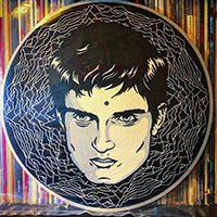 Ian Curtis / Joy Division Inspired Slipmat by Mood Poison