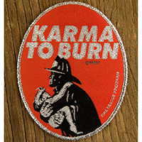 Karma To Burn- Fireman woven patch (ep60) (Import)