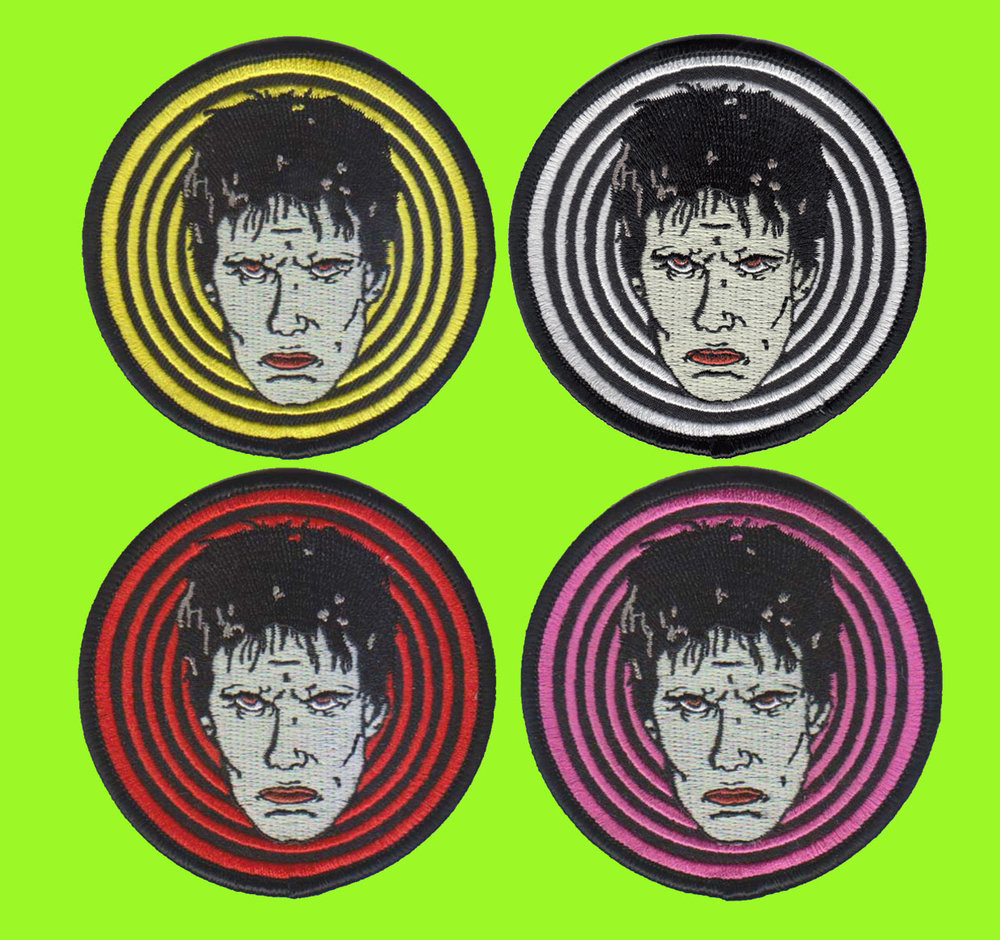 Lux Interior Inspired Embroidered Patch by Mood Poison - in YELLOW (ep745)