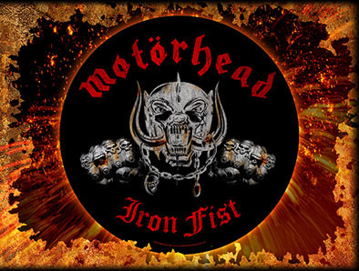 Motörhead, Motörhead - Iron Fist - Patch, Red Border Patch