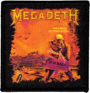Megadeth- Peace Sells patch (ep30)