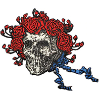 Grateful Dead- Skull embroidered patch (ep563)