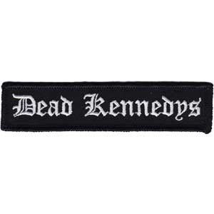 Dead Kennedys- Logo embroidered back patch