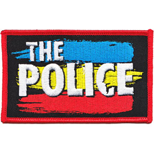 Police- Logo embroidered patch (ep627)
